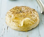 Home-made crumpets with burnt honey butter recipe